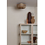 Good&Mojo Plafondlamp Barbados bamboe/halfrond kap ø35xh.15cm naturel/bruin