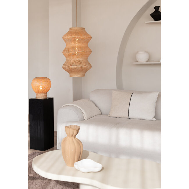 Good&Mojo Hanglamp Barbados bamboe ø40xh.67cm naturel XL