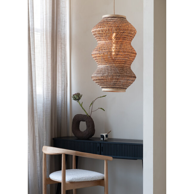 Good&Mojo Hanglamp Barbados bamboe ø40xh.67cm naturel /bruin XL