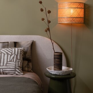 Good&Mojo Wandlamp Langkawi bamboe 32x1x6x25cm naturel