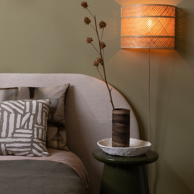 Good&Mojo Wandlamp Langkawi bamboe 32x1x6x25cm naturel