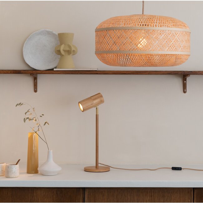 Good&Mojo Hanglamp Langkawi bamboe ø50xh.25cm naturel