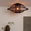 Good&Mojo Plafondlamp Maui bamboe ø70xh.30cm burgundy L