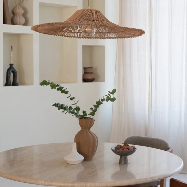 Good&Mojo Hanglamp Cancun rotan ø53 naturel S