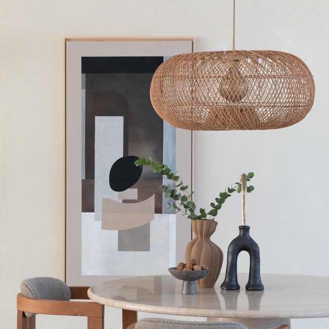 Good&Mojo Hanglamp Arizona bamboe ø70 naturel L