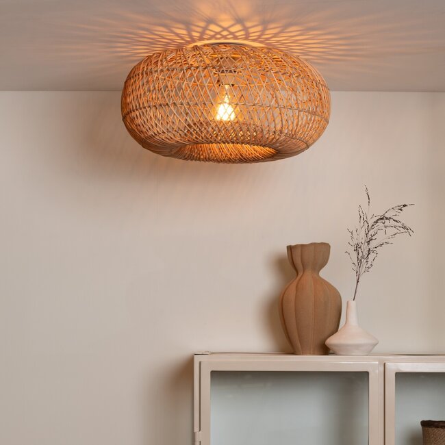 Good&Mojo Plafondlamp Arizona bamboe ø50 naturel S