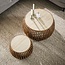 WoonStijl Salontafel set van 2 curve Nuovo travertin