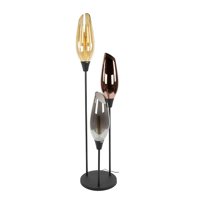 WoonStijl Vloerlamp cocoon XL mix glass