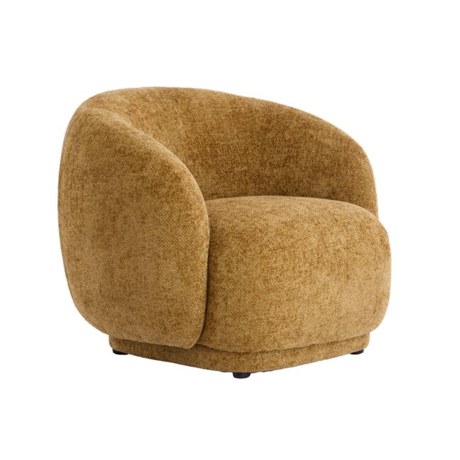 Light en Living Stoel 93x87x73 cm OVITO okergeel