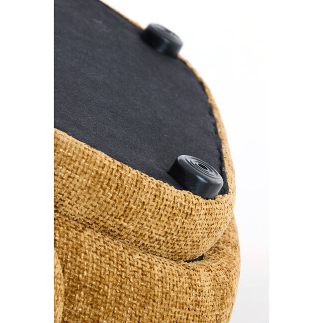 Light en Living Stoel 93x87x73 cm OVITO okergeel