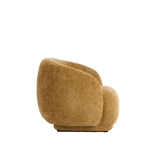 Light en Living Stoel 93x87x73 cm OVITO okergeel