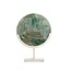 Light en Living Ornament op voet 25x10x35 cm GOUYA  groen agaat+crème