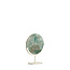 Light en Living Ornament op voet 25x10x35 cm GOUYA  groen agaat+crème