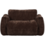 Woood Baggy loveseat 3d chenille donkerbruin