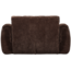 Woood Baggy loveseat 3d chenille donkerbruin
