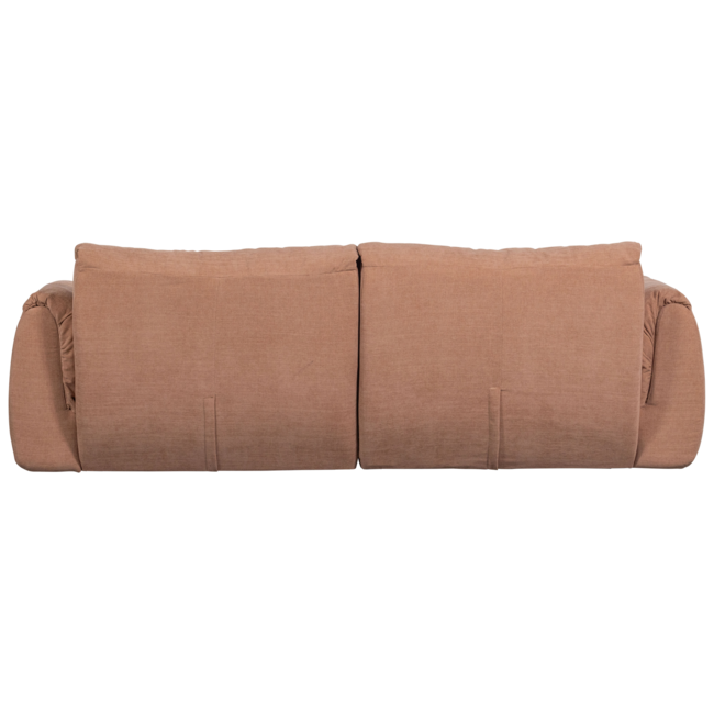 Woood Baggy 2-zits bank geweven chenille oud roze