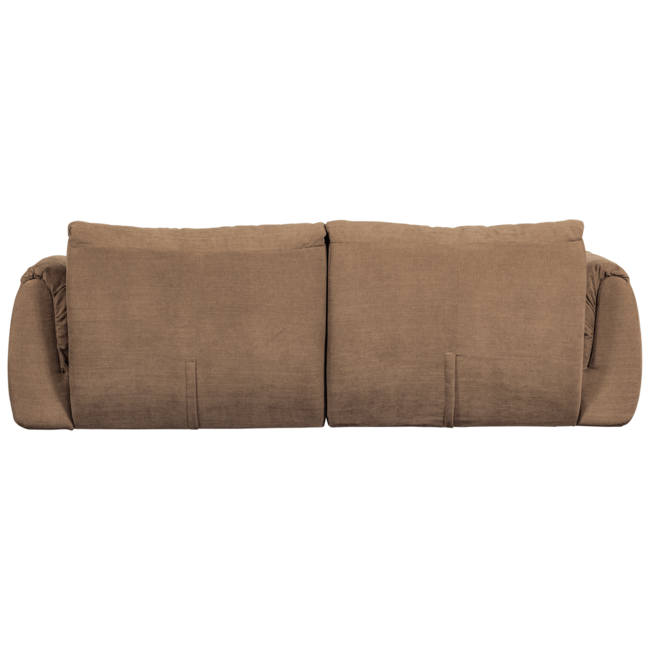 Woood Baggy 2-zits bank geweven chenille bruin