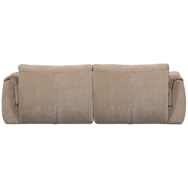 Woood Baggy 2-zits bank 3d chenille zand