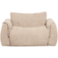 Woood Baggy loveseat geweven chenille zand