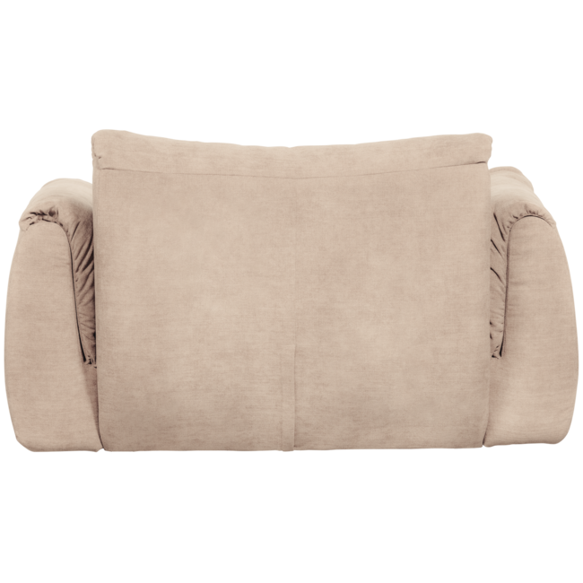 Woood Baggy loveseat geweven chenille zand