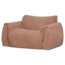 Woood Baggy loveseat geweven chenille oudroze
