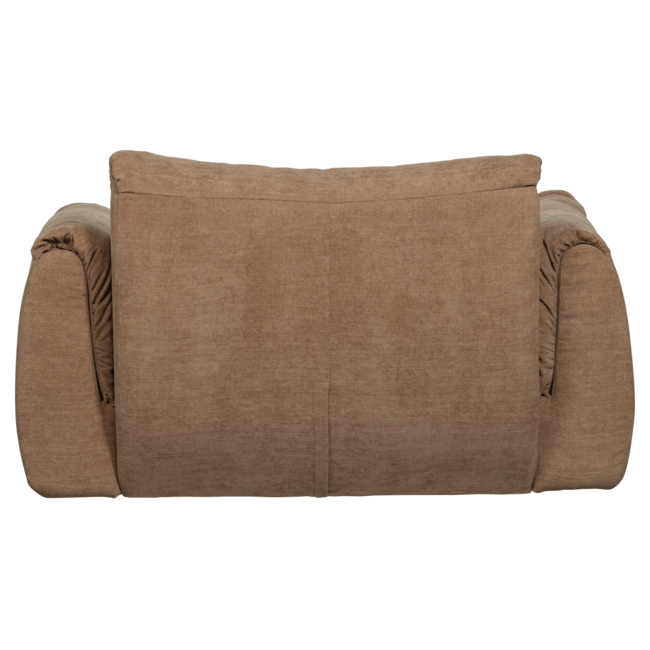Woood Baggy loveseat geweven chenille bruin