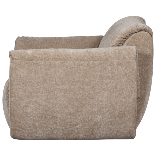 Woood Baggy loveseat 3d chenille zand