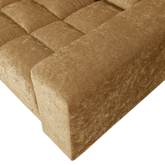 Woood Second date 2-zits bank vintage goud