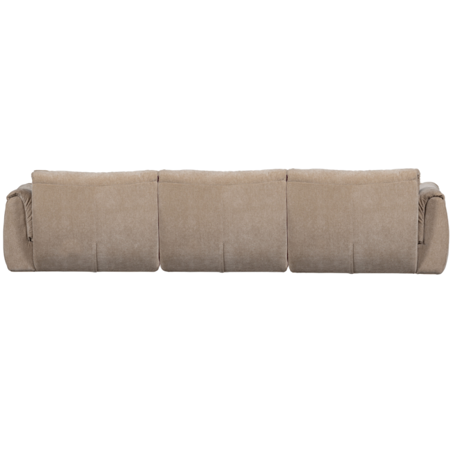 Woood Baggy 3-zits bank 3d chenille zand