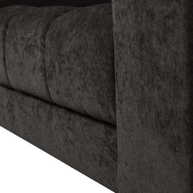 Woood Second date 3-zits bank vintage antraciet