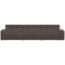 Woood Second date 3-zits bank vintage warm grijs