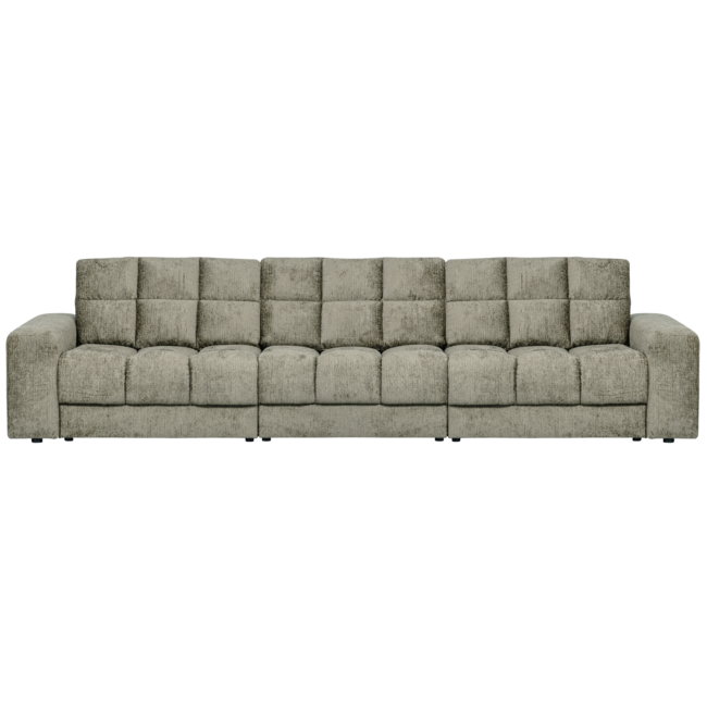 Woood Second date 3-zits bank structure velvet frost