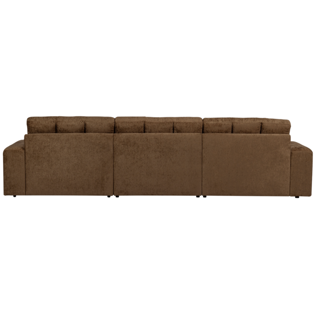 Woood Second date 3-zits bank structure velvet brass