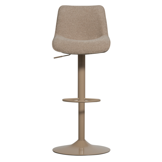 Woood Marten in hoogte verstelbare barstoel zand