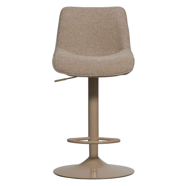 Woood Marten in hoogte verstelbare barstoel zand