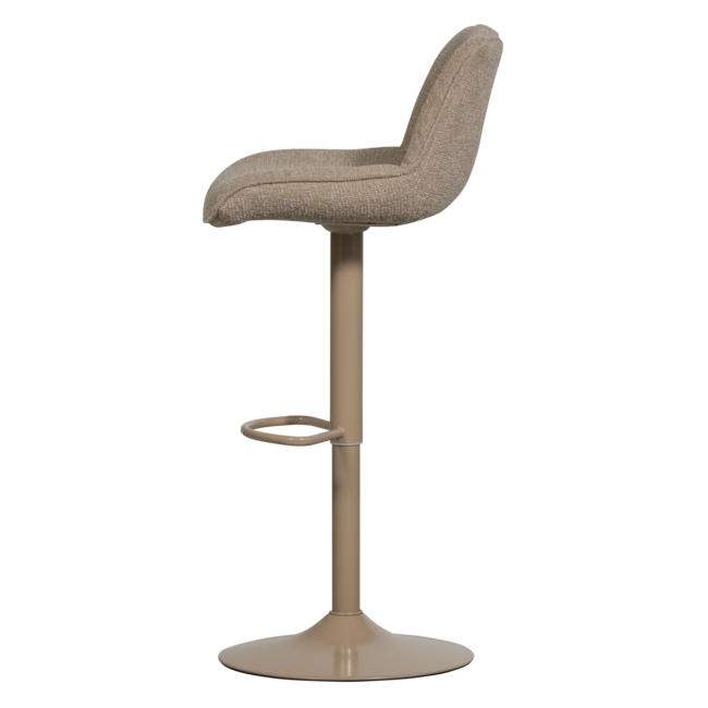 Woood Marten in hoogte verstelbare barstoel zand