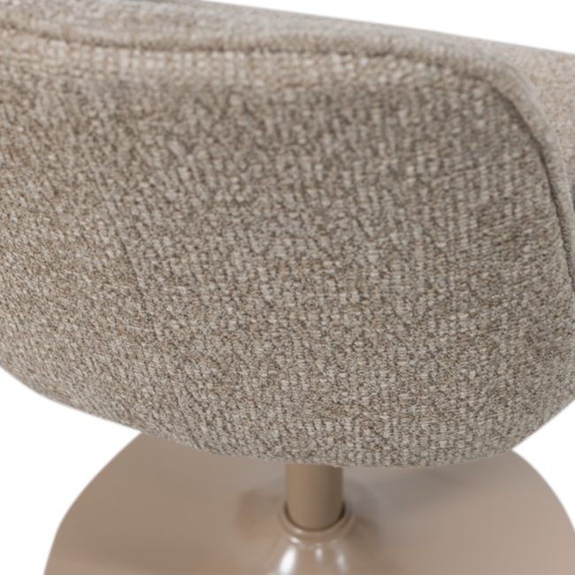 Woood Marten in hoogte verstelbare barstoel zand