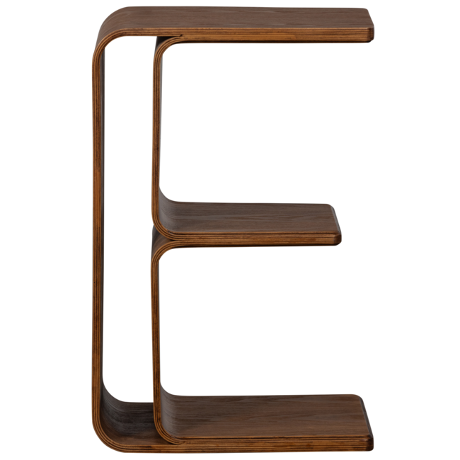 Woood Frey multifunctionele bijzettafel walnoot