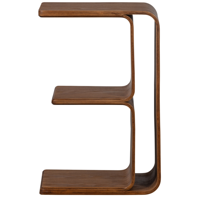 Woood Frey multifunctionele bijzettafel walnoot