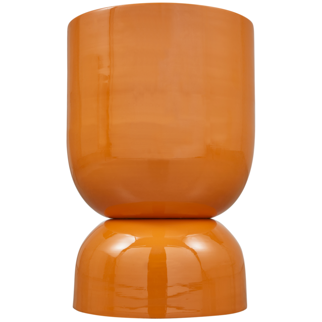 Woood Hekla bijzettafel metaal oranje