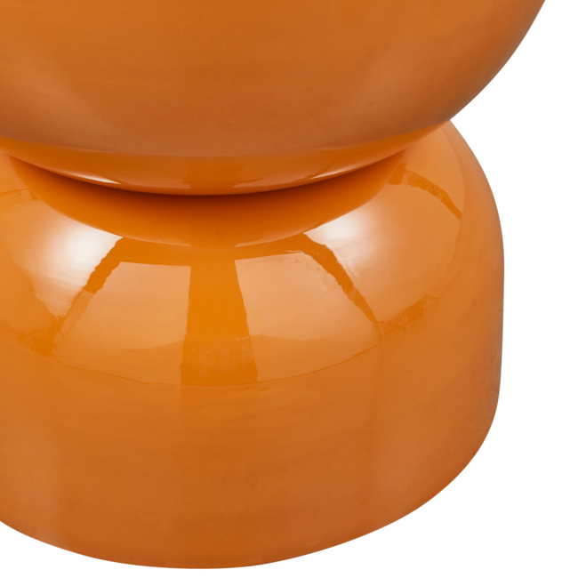 Woood Hekla bijzettafel metaal oranje