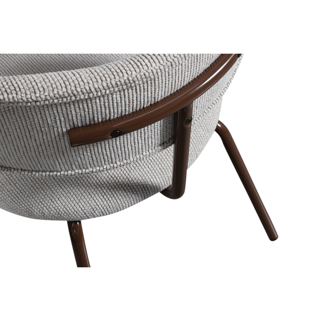 Woood Travis eetkamerstoel off white