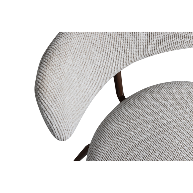 Woood Travis eetkamerstoel off white