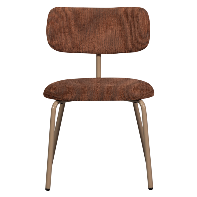 Woood Travis eetkamerstoel bruin