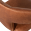 Woood Permit eetkamerstoel leerlook cognac