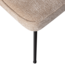 BePureHome Vogue eetkamerstoel 3d chenille zand