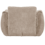 Woood Baggy draaifauteuil 3d chenille zand