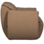 Woood Baggy draaifauteuil geweven chenille bruin