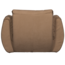 Woood Baggy draaifauteuil geweven chenille bruin