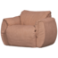 Woood Baggy draaifauteuil geweven chenille oudroze